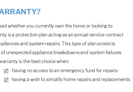 how warranty of america